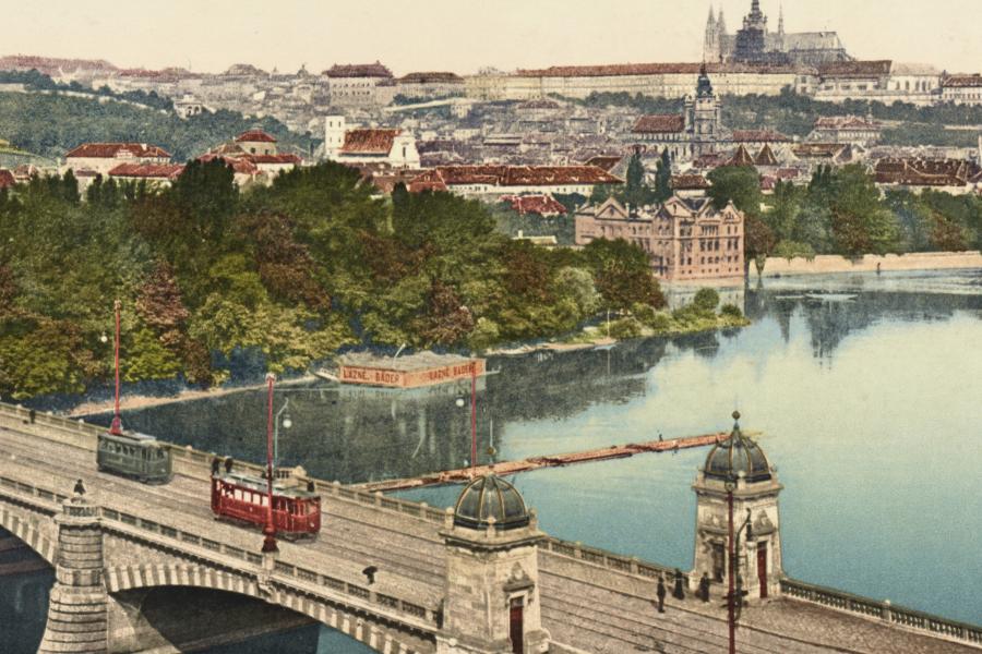 Praga, antes de 1906. The Library of Congress.