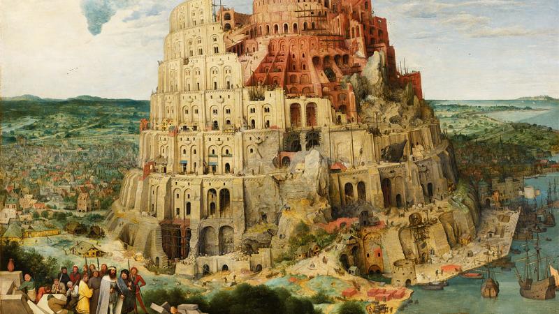 Pieter Brueghel el Viejo "La torre de Babel", 1563