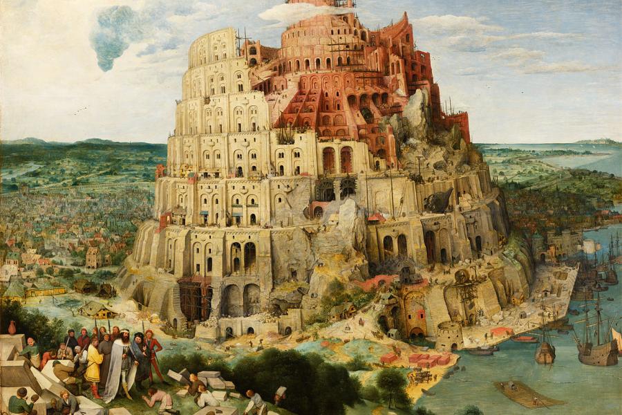 Pieter Brueghel el Viejo "La torre de Babel", 1563
