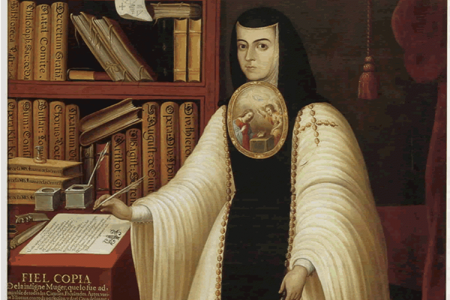 Sor Juana Inés de la Cruz, Miguel Cabrera, c. 1750
