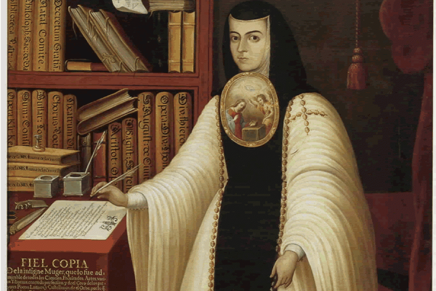 Sor Juana Inés de la Cruz, Miguel Cabrera, c. 1750