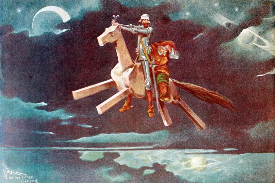 Don Quijote, Luis Tasso, 1894.