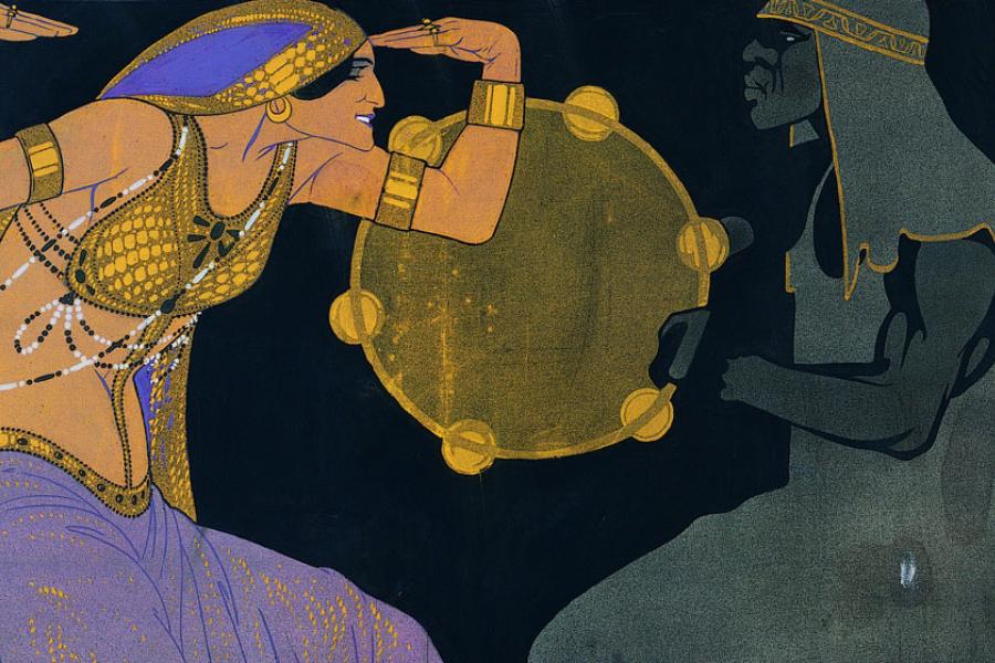 Ball de màscares, Rafael de Penagos, 1912. Círculo de Bellas Artes de Madrid