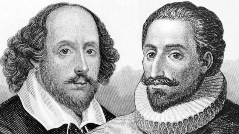 Shakespeare y Cervantes