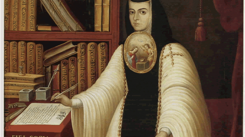 Sor Juana Inés de la Cruz, Miguel Cabrera, c. 1750