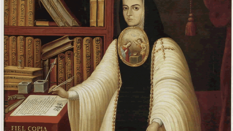 Sor Juana Inés de la Cruz, Miguel Cabrera, c. 1750