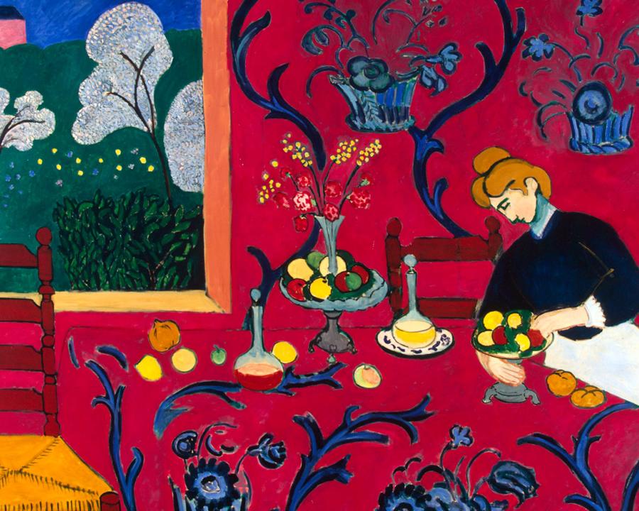 Armonia en vermell, Henri Matisse, 1908 | Domini públic