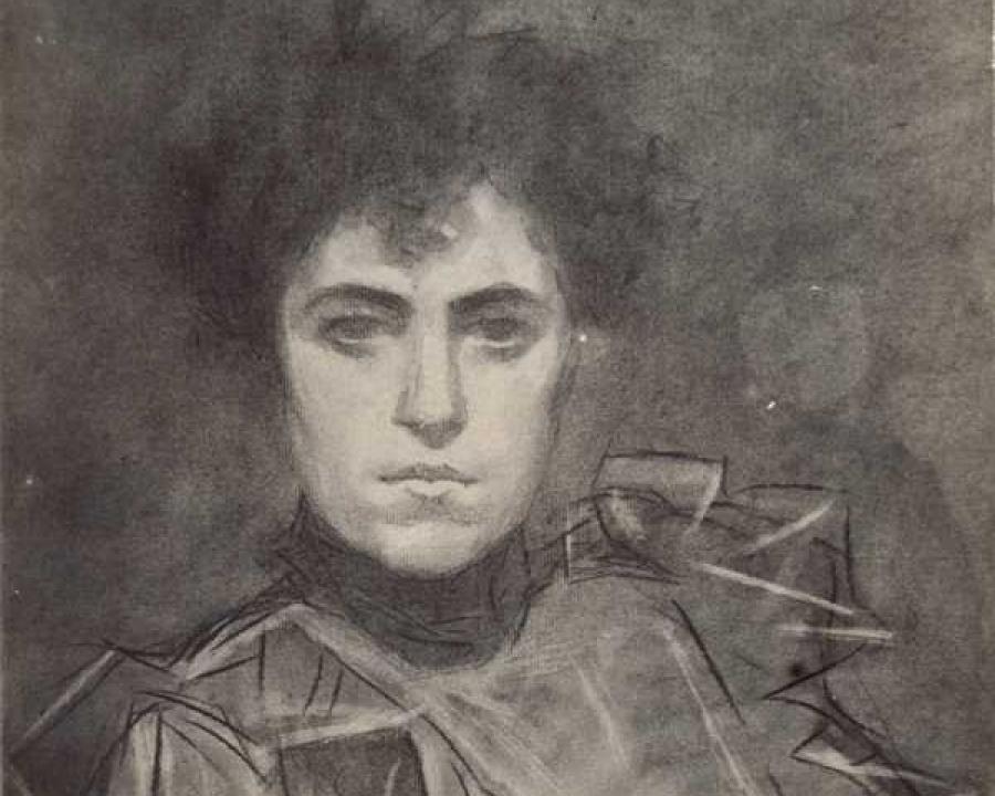 «Autoretrat», Caterina Albert, 1900.