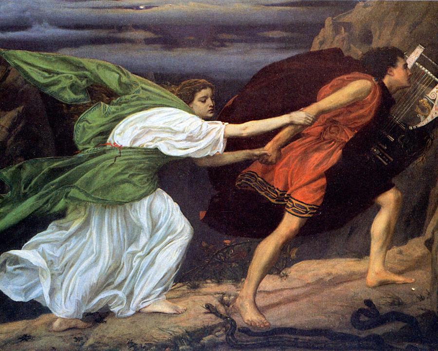 "Orfeu i Eurídice". Edward Poynter, 1862.