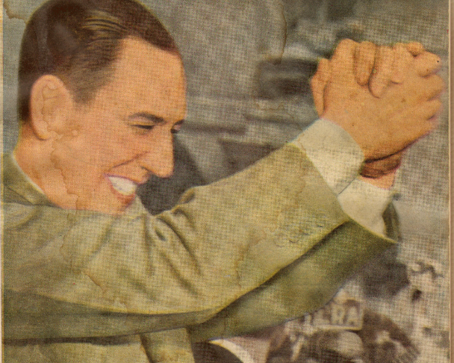 Portada de la revista "Mundo peronista", 1954