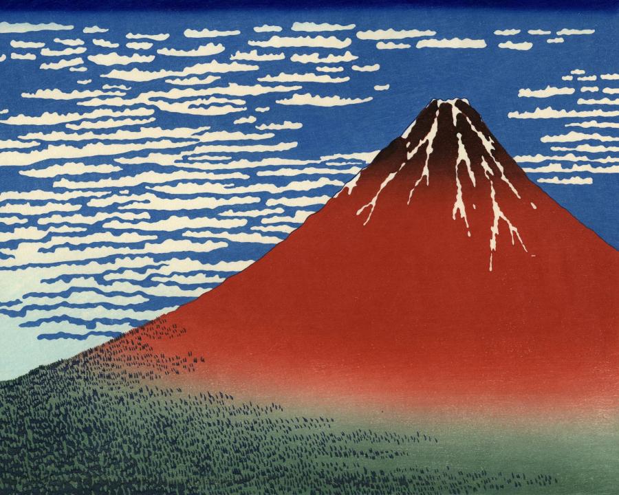 Monte Fuji, Katsushika Hokusai