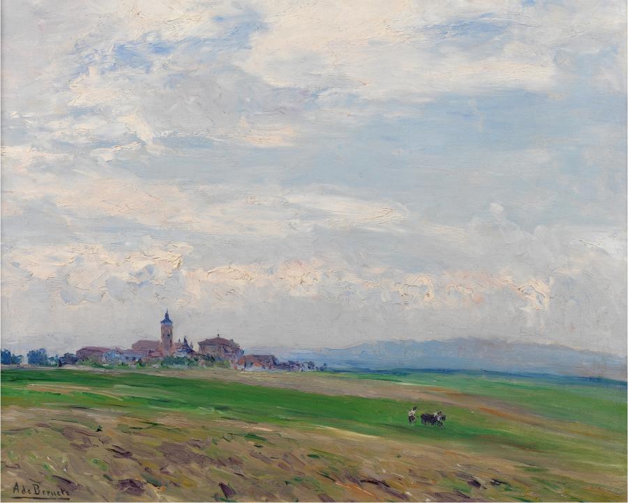 "Tierra castellana", Aureliano de Beruete, 1911, ©Museo Nacional del Prado