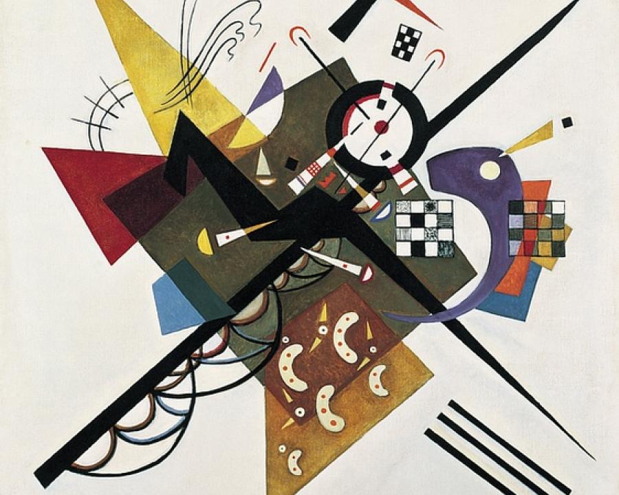 Sobre blanc II, Wassily Kandinsky, 1923.