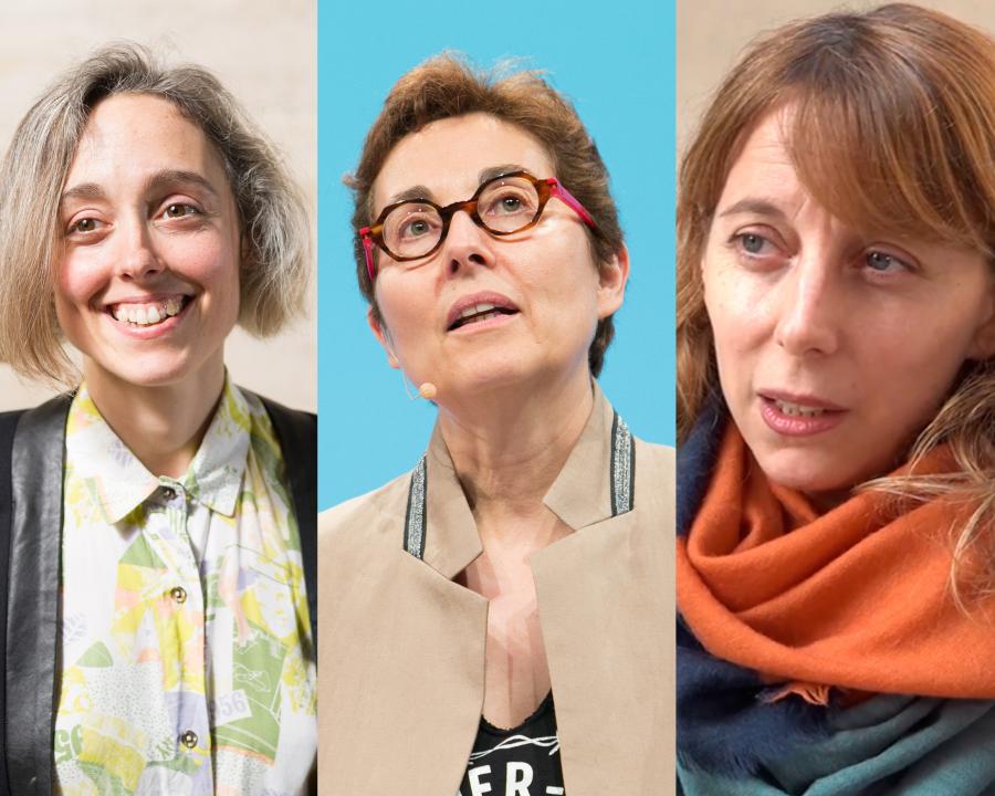 Ingrid Guardiola, Marta Segarra i Victoria Szpunberg